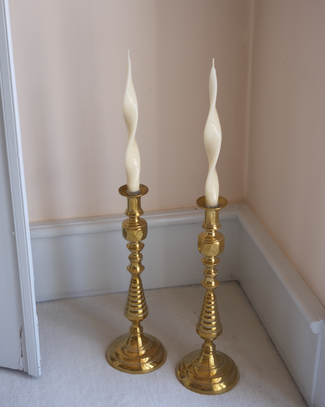 Twist Dinner Candle - set of 4