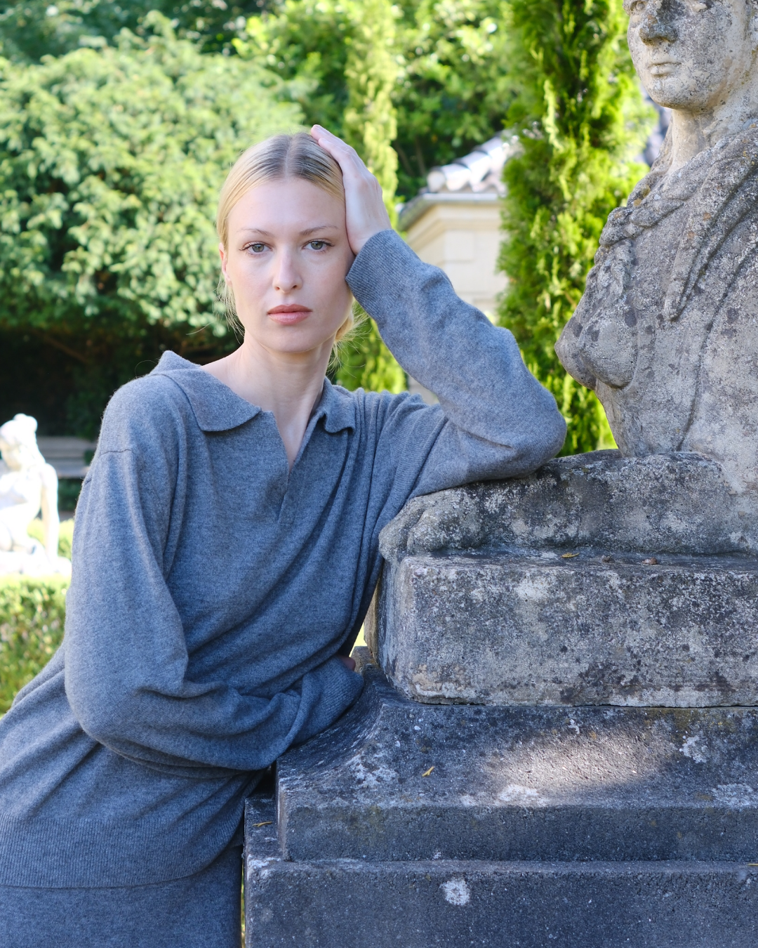 Cashmere Collar Jumper