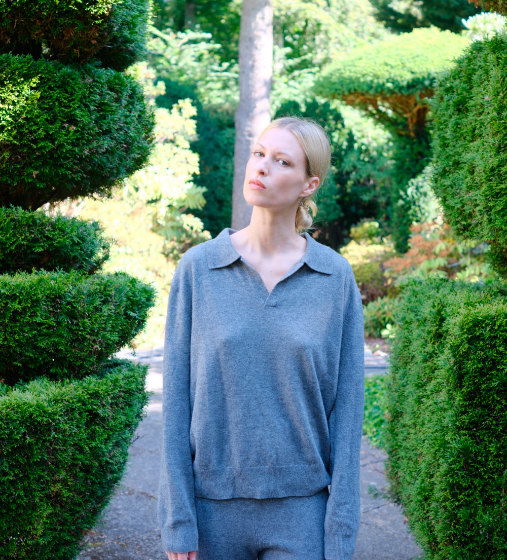 Cashmere Collar Jumper