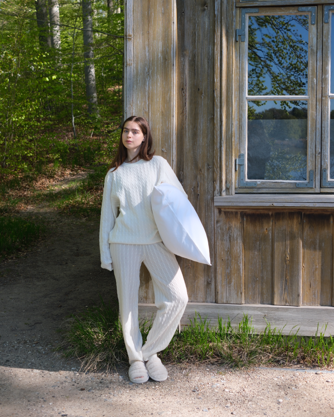 Cable Knit Trouser