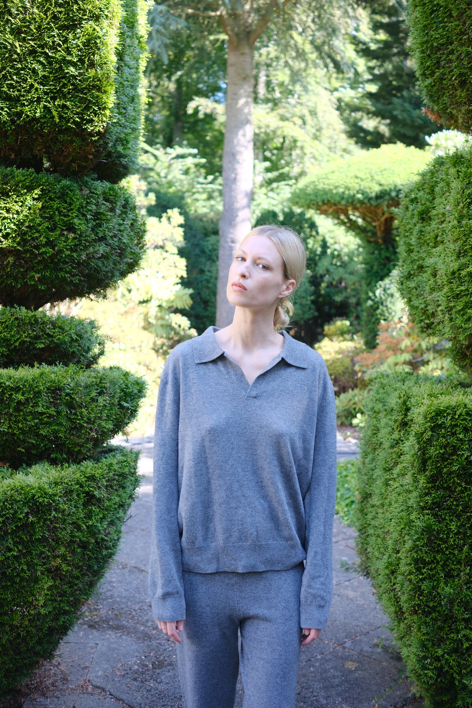 Cashmere Collar Jumper