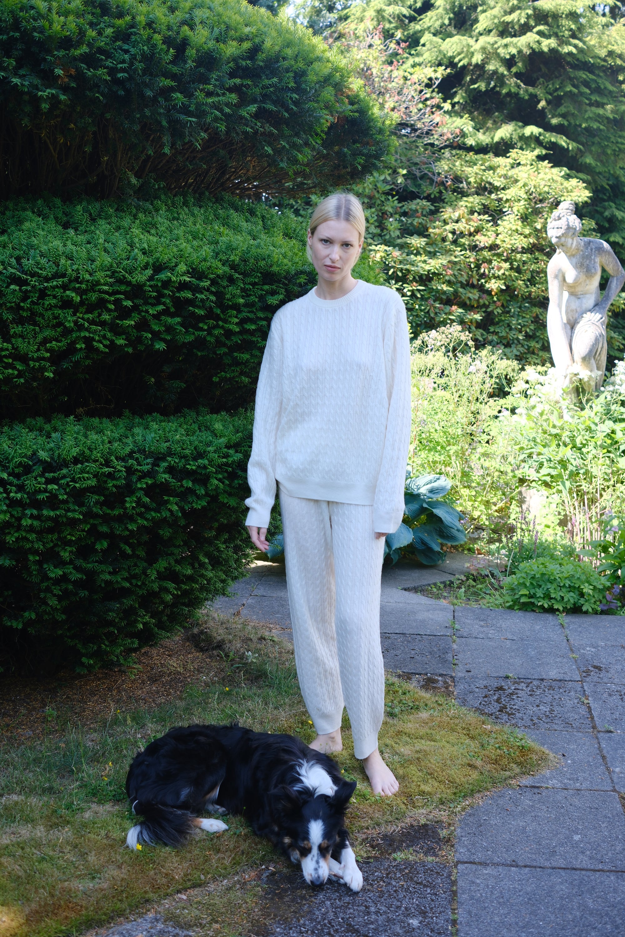 Cable Knit Trouser