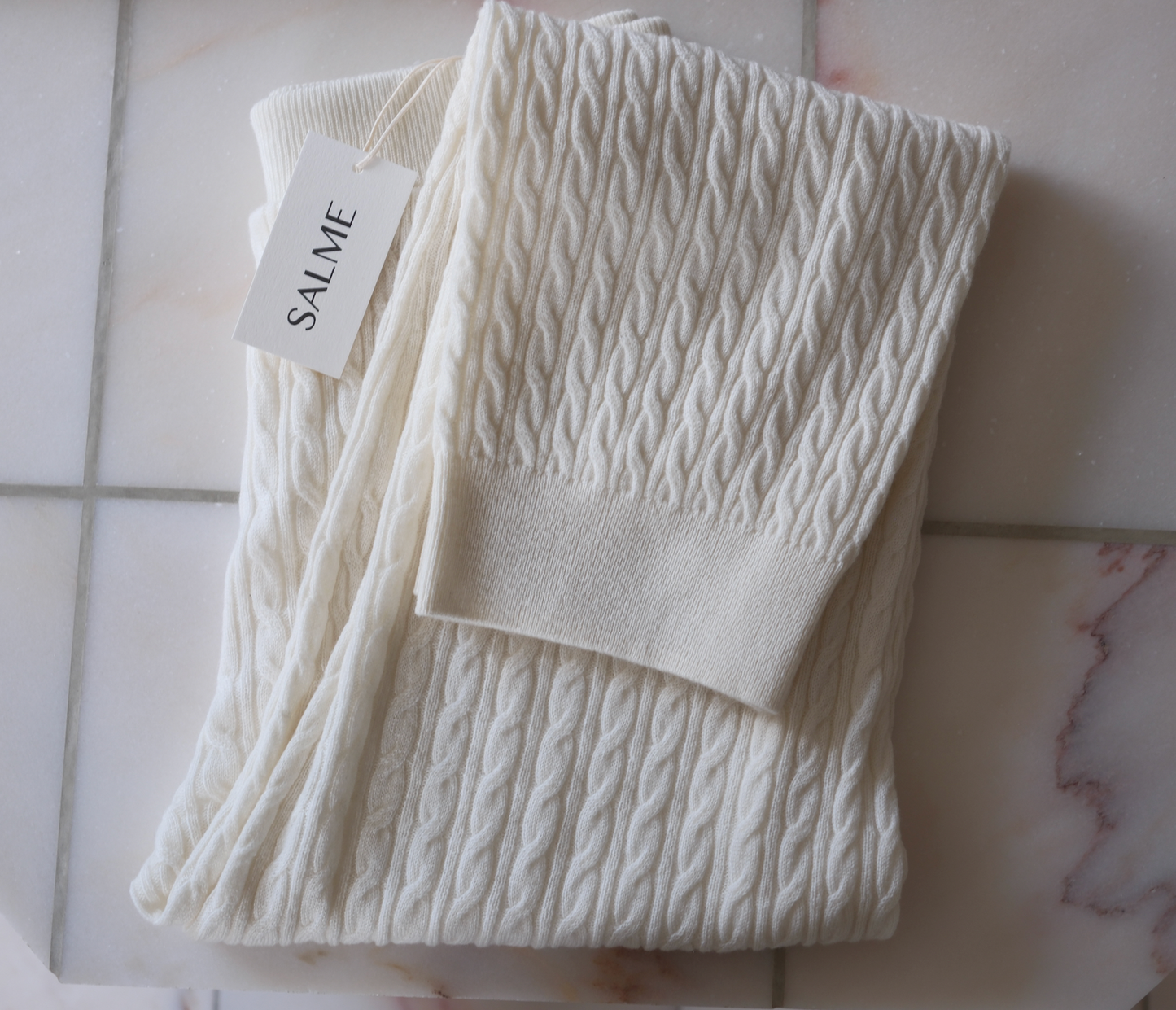 Cable Knit Trouser