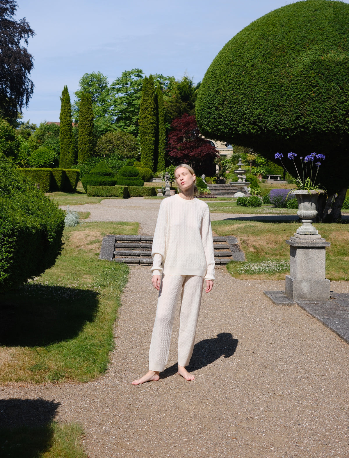 Cable Knit Trouser