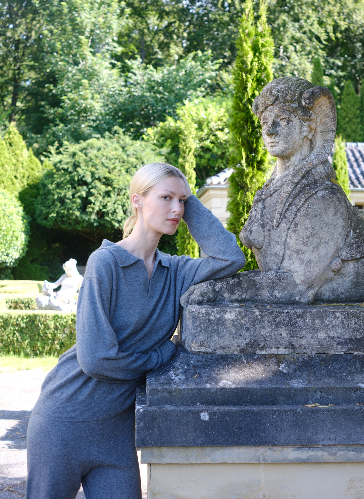 Cashmere Collar Jumper